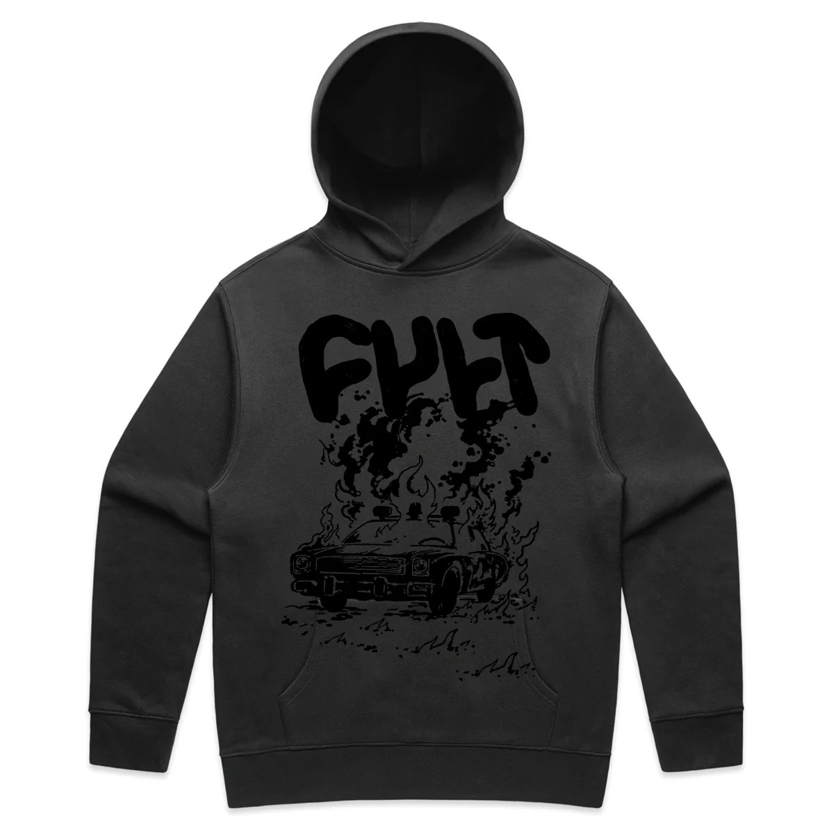 BMX Clothing / Cult Burn It Down Hoodie / Black / Available Now