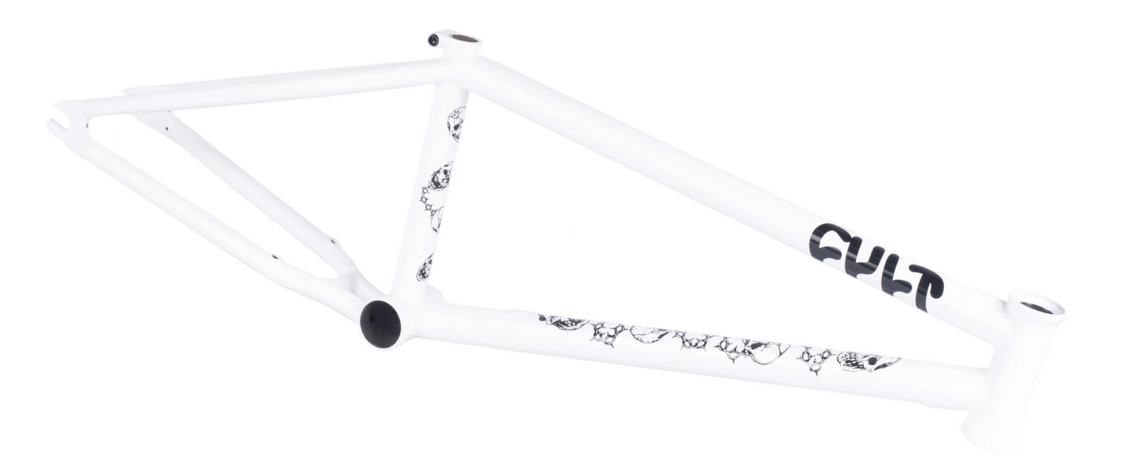 cult white corey walsh bmx frame