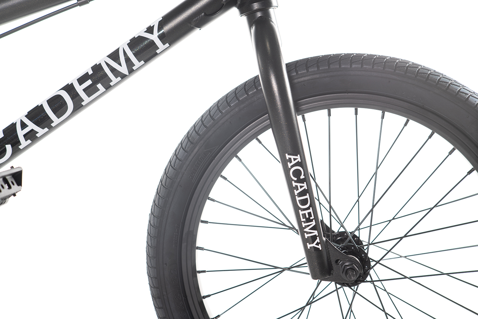 academy 18 inch inspire bmx bike black