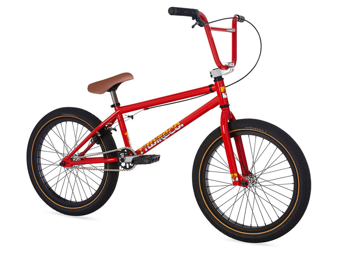 fit series one bmx bike red