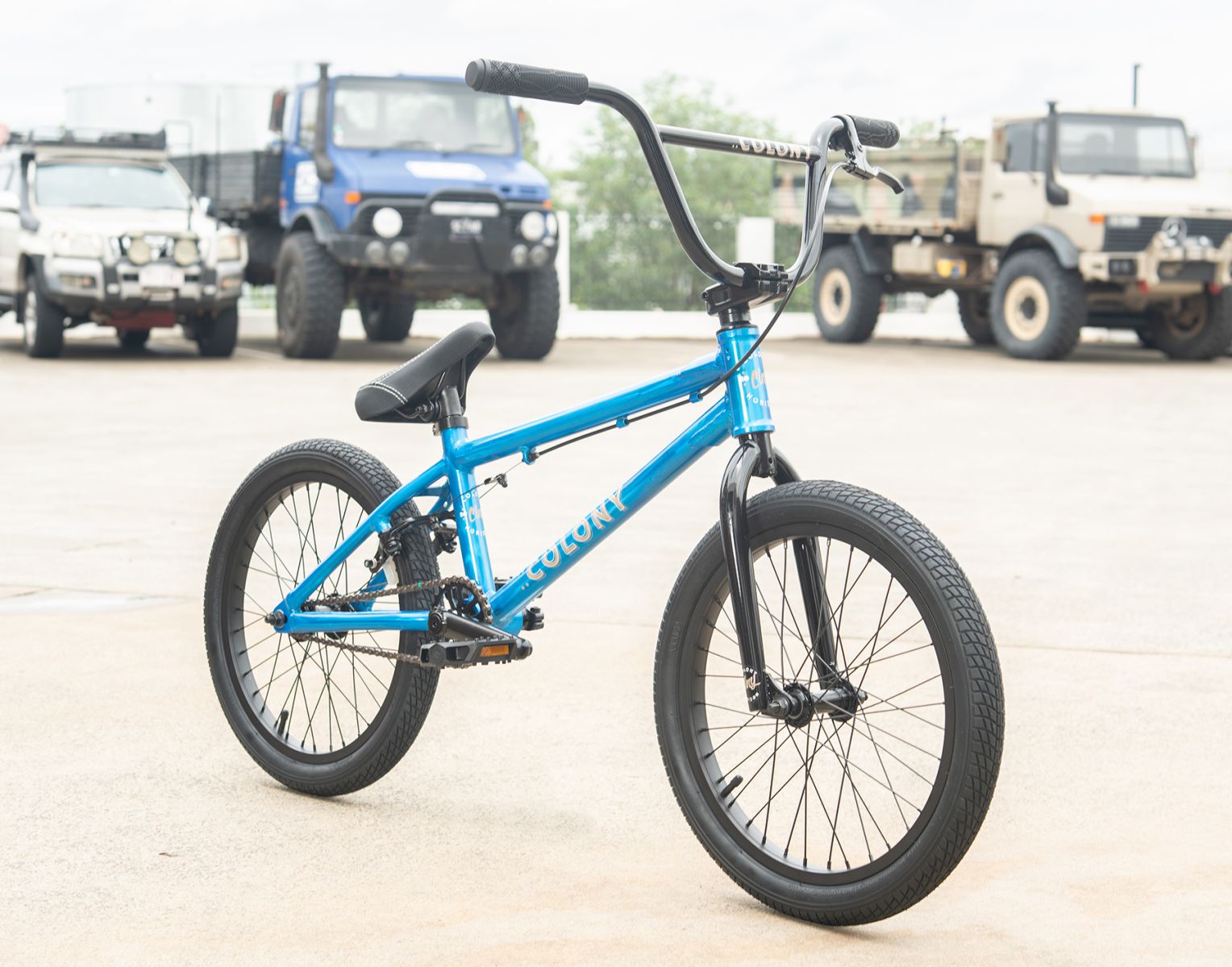 COLONY HORIZON 18" BMX BIKE  BLUE