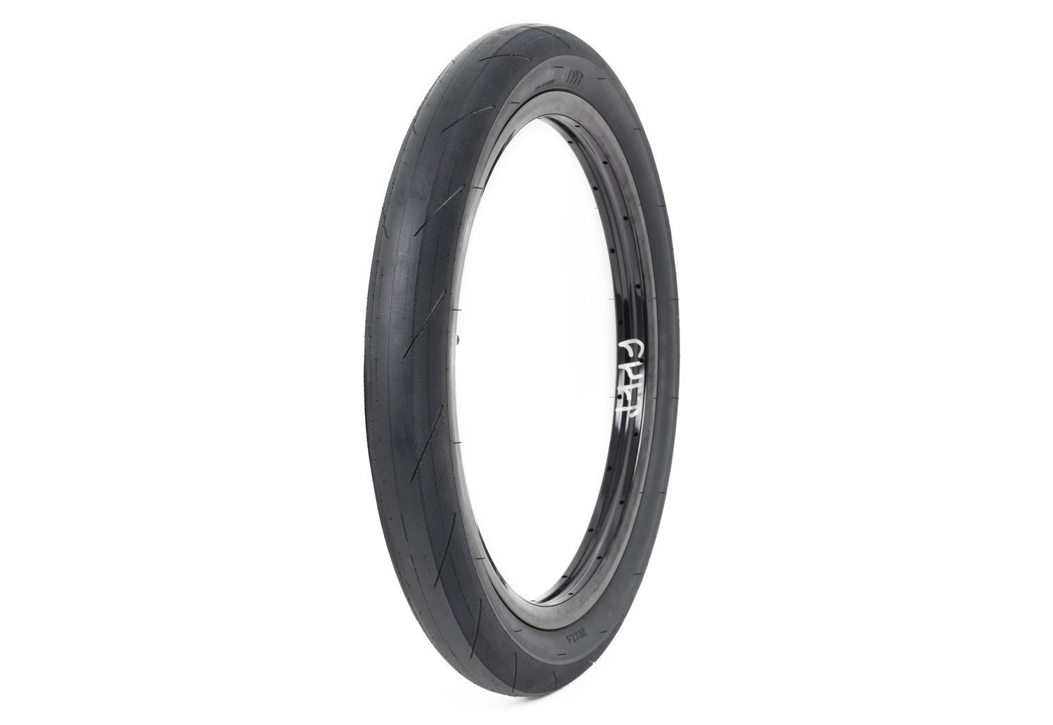 cult bmx tyre. black