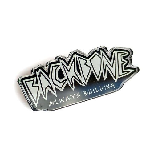 Backbone BMX Always Building Lapel Pin (Each)