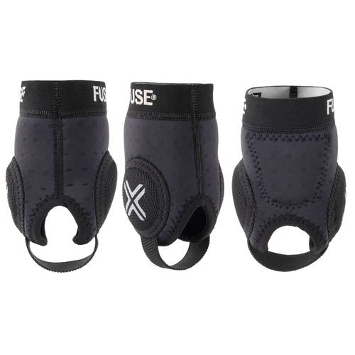 FUSE Alpha Classic Ankle Guard Black/White 