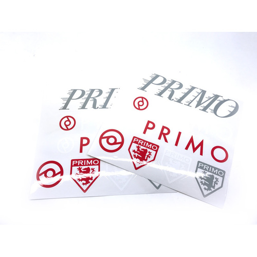 Primo BMX Sticker Pack 2 x Sheets
