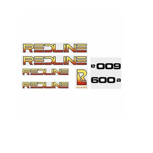 Redline Retro 600A Decal Set