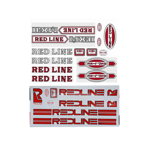 Redline BMX Retro MX2 Decal Set