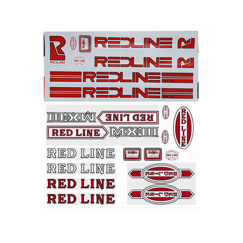 Redline Retro MX3 Decal Set