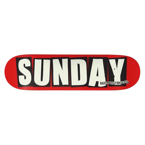 Sunday Baker Skateboard Deck