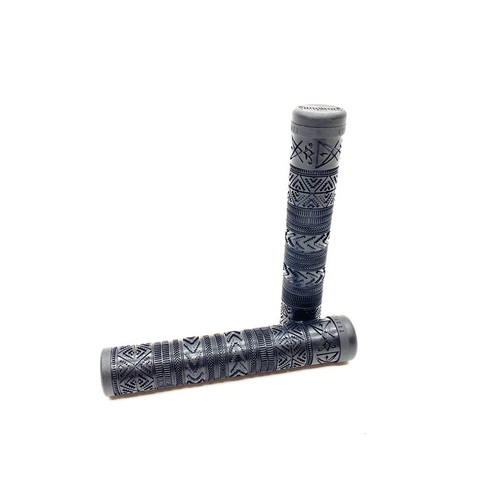 Tempered BMX Zephyr Flangeless Grips 